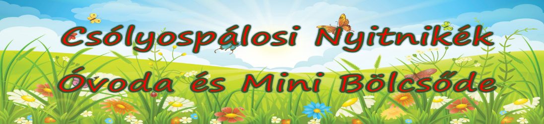 Csólyospálosi Nyitnikék Óvoda és Mini Bölcsőde